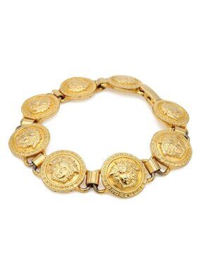 Versace Medusa Bracelet Gold Plated